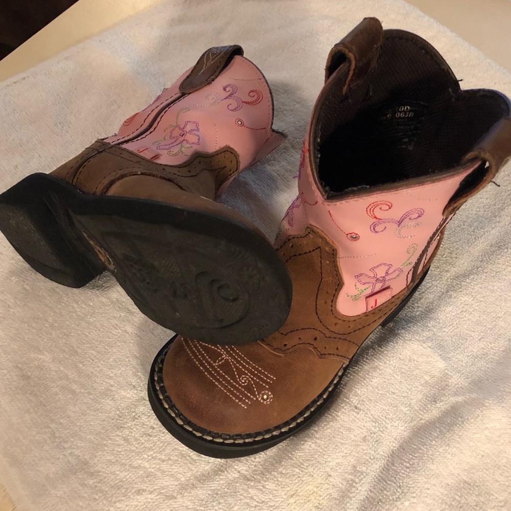 Little Girls Justin Gypsy light up boots